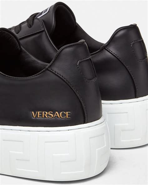 versace men's greca sneakers